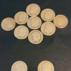 Roosevelt Dimes Lot 1946-1949 10C Circulated Uncertified US Coins