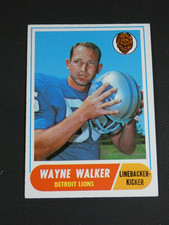Wayne Walker 1968 Topps card #26