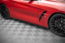 Seitenschweller Ansatz (Paar) passend f�r BMW Z4 M-Paket G29 schwarz matt
