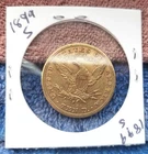 1899 "S" $10 Liberty Head Gold Coin-Circulated