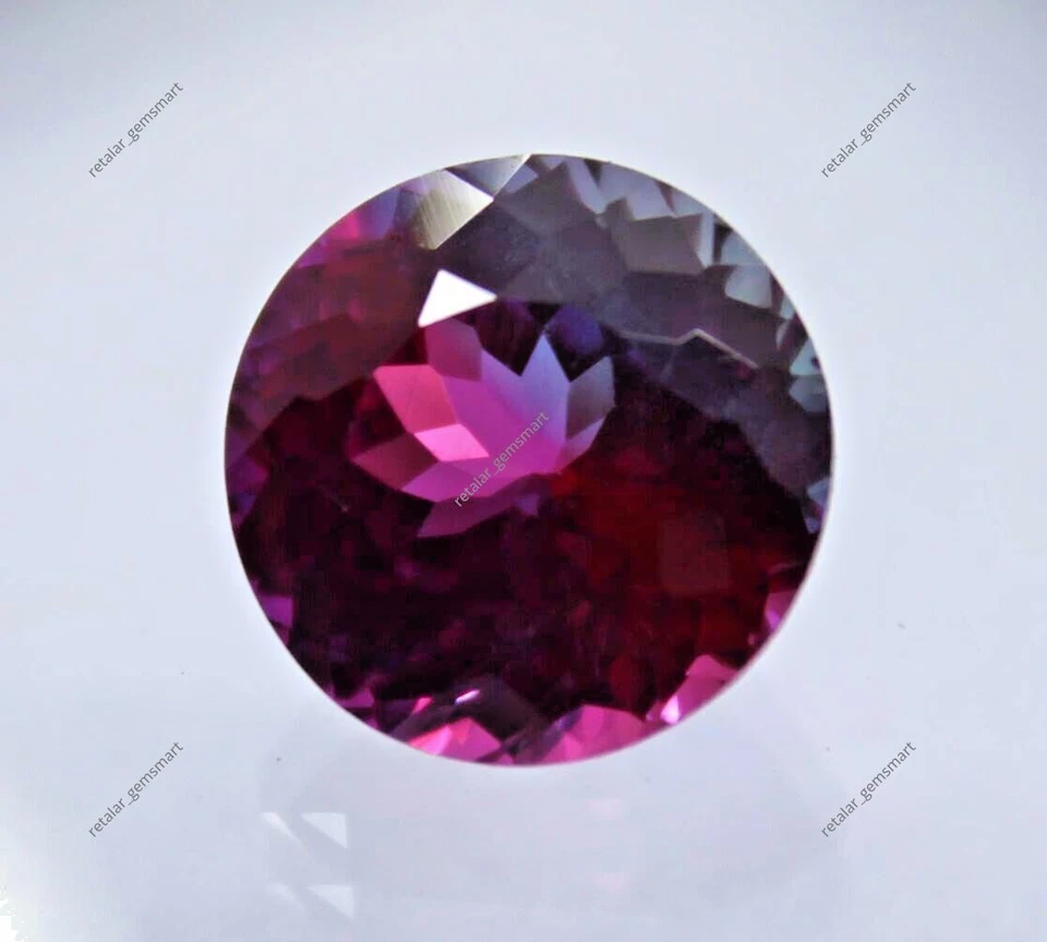 5.15 Ct NATURAL Multi-Colour LOOSE Round CUT  SAPPHIRE GEMSTONE - Image 3 of 4