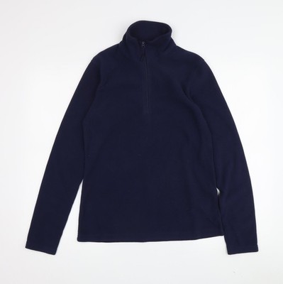 Pullover Sweatshirt Damen UK S Regular Mountain Warehouse Blau