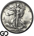 1946-S Walking Liberty Half Dollar, Choice AU++