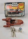 Star Wars Vintage 1977 Kenner Landspeeder W/ MINT FIGURES No insert