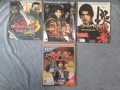 Onimusha Brady Games Prima EB Games Exclusive Official Strategy Guide Lot