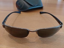Ray Ban Sonnenbrille RB 3364 004 59□17 N3 Polarized Gunmetal Grün 