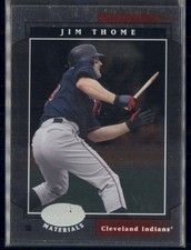 2001 Leaf Certified Materials - Jim Thome #83