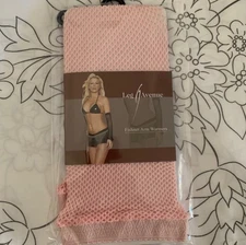 LOT 2 of LEG AVENUE GOTHIC  FINGERLESS FISHNET ARM WARMERS - O/S