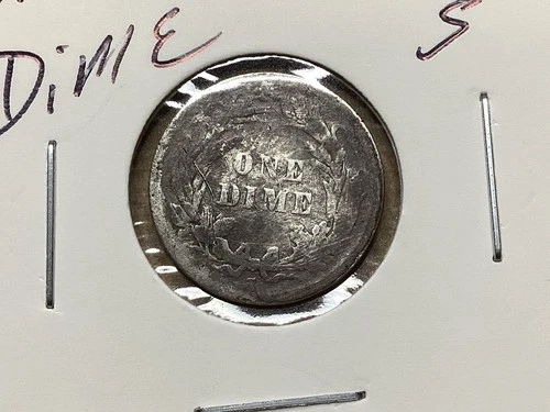 1895-S Barber Dime 90% Silver Good Date AG-G (22)