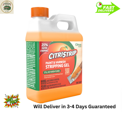 #ad Paint amp; Varnish Stripping Gel Citrus Scent 1 Quart $14.98