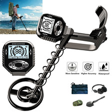 LCD Metal Detector for Adults Professional Gold Detector 8 in Coil Waterproof