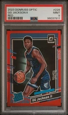 2023 Donruss Optic #228 GG JACKSON II Red RC /99 PSA 9