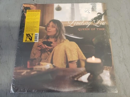 LINDSAY LOU Queen Of Time KILL ROCK STARS LP sealed YELLOW VINYL Record NEW