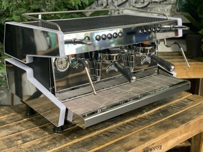 CIME CO-03 NEO E61 ESPRESSO-KAFFEEMASCHINE AUS WEISSEM UND EDELSTAHL MIT 2...
