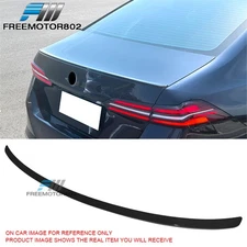 Fits 24-25 BMW G60 5 Series&G90 M5 Sedan M Sport Style Trunk Spoiler Gloss Black