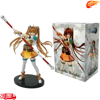 24CM Estelle The Legend of Heroes Trails in the Sky Anime Figure PVC Action Toy