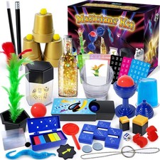 Magic Kit, 50 Magic Tricks for Kids with Instructions for Each Trick to Perf...