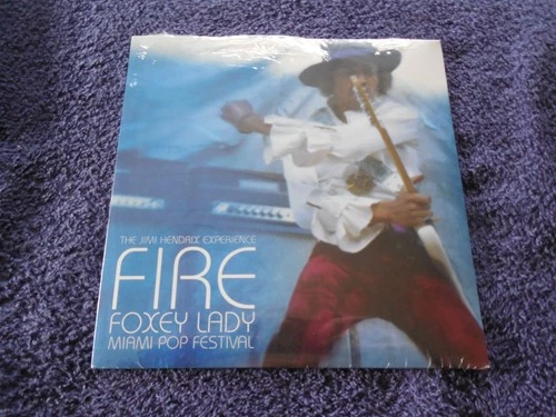 Jimi Hendrix Fire Foxey Lady LIVE 45 RPM SEALED Numbered 2013 Legacy records USA