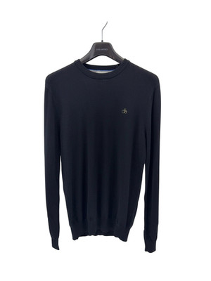 Scotch & Soda Herren ESSENTIALS - Classic Crewneck Pullover Sweater black Gr. M