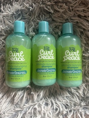 3-pk -Just for Me Curl Peace Ultimate Detangling Shampoo - 12oz  