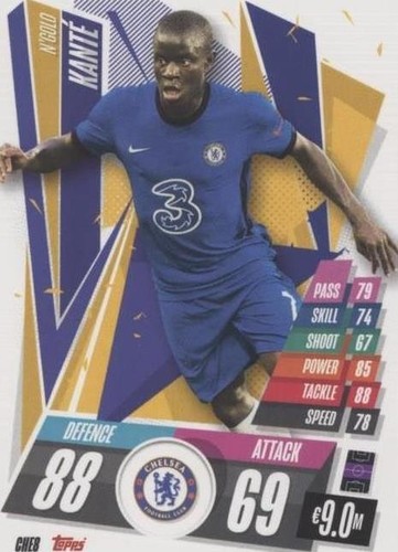 2017-18 Topps UEFA Champions League Match Attax #117 N'Golo Kante