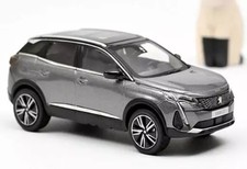 1/43 Peugeot 3008 GT 2020 Platinum Gray Diecast
