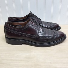 Allen Edmonds MacNeil Wingtip Shell Cordovan Dress Shoes Size 10 D