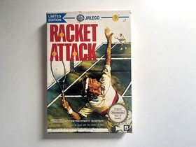 NES - Racket Attack - in OVP mit Anleitung - PAL-B
