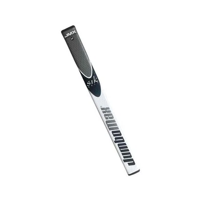 "NEW" SIK JMX JUMBOMAX FLAT 17 PUTTER GRIP-WHITE- BLK -SILVER #000