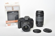 Canon T3i kit w/18-55  75-300mm lenses, student starter kit