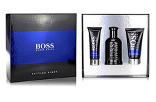 Authentic Hugo Boss Bottled Night 3pc Gift Set – 100ml EDT, Shower Gel & Balm