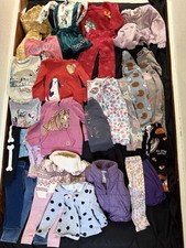 Lot of 34 pieces Girls 2T Mixed Clothes Bluey...