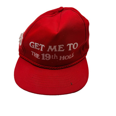 Get Me To The 19th Hole Golf Hat