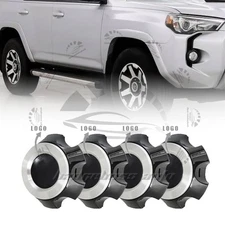 Center Hub Cap For 2014-2023 Black Silver 4260B-35100