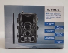 Trail Camera 4G Cellular Trail Cameras 2K Audible Video 0.3s Trigger No-Glow IR