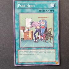 Konami Fake Hero POTD-EN038 1st Edition Spell Yu-Gi-Oh! Card