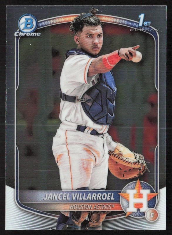 2025 Bowman Chrome Prospects Jancel Villarroel #BCP-26 GS1-1