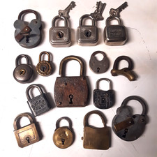 Lot 15 Cadenas Anciens - Pad Locks Vintage -