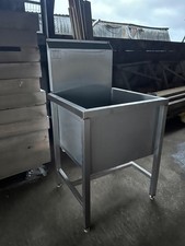 Teknomek commercial  stainless utility sink 