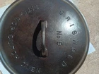 Vintage Griswold #9 Cast Iron Tite Top Dutch Oven Lid