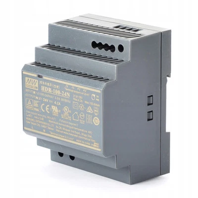 Mean Well HDR-100-24N 100W 24V 4.2A hutschienen Netzteil DIN-RAIL - Bild 1 von 2