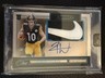2024 Panini One Roman Wilson Platinum Rookie Patch Auto 4/5 Steelers