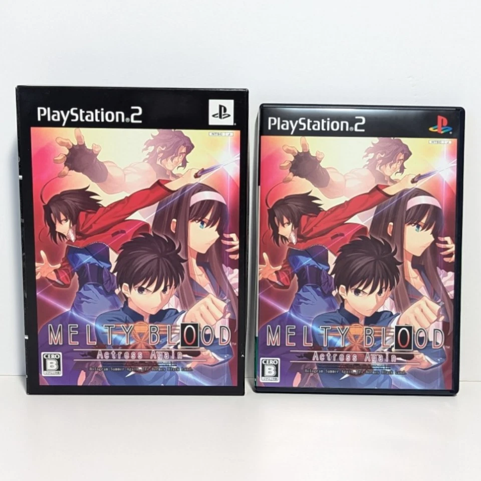 Melty Blood Actress Again First Print Limited Sony PlayStation 2 PS2 NTSC-J - Image 2 of 4