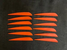 Arizona Archery Enterprises AAE Trad Vane 3.80" 12 Pack BRAND NEW