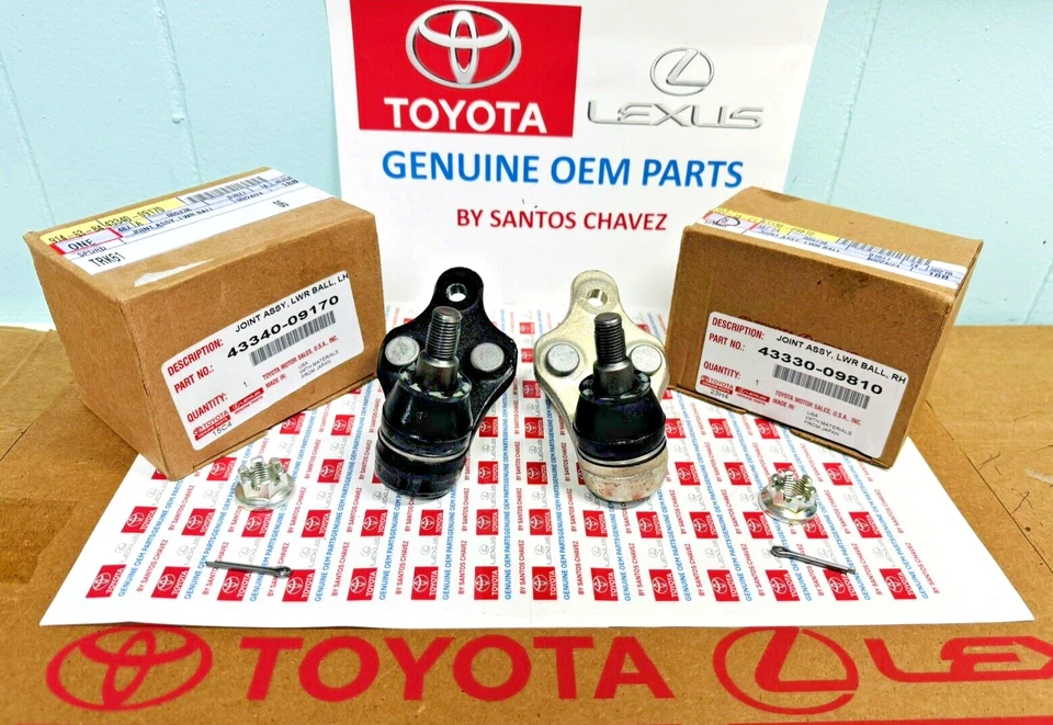 Lexus ES350 2016-2018, ES300h rótula delantera inferior derecha/izquierda pieza original OEM Foto 3 de 4