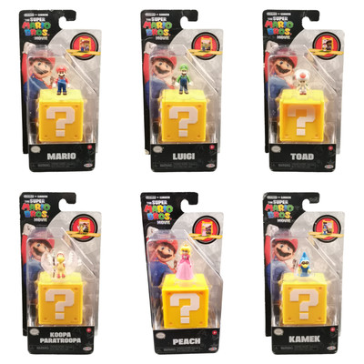 Nintendo Super Mario Bros. Movie Sammelfiguren Luigi Toad Koopa Kamek NEU & OVP