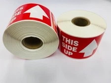 Arrow This Side Up | Fragile Shipping | Peel & Stick | 2"x3" | 500 Labels