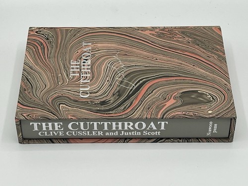 Clive Cussler Justin Scott THE CUTTHROAT 1st, Lettered Ed. SIGNED 2X - Picture 9 of 10