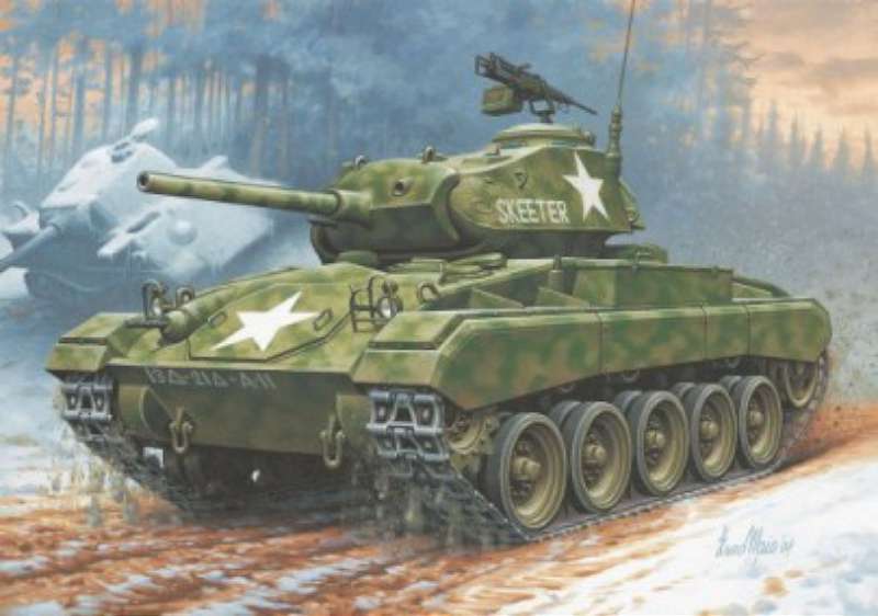 1/76 M24 Chaffee Tank | eBay