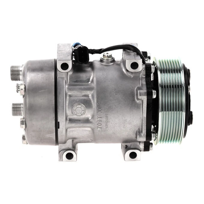 Nuevo compresor de aire acondicionado OEM para Ford F650, F750 / Peterbilt 325, 330, 337 - SANDEN Foto 2 de 4